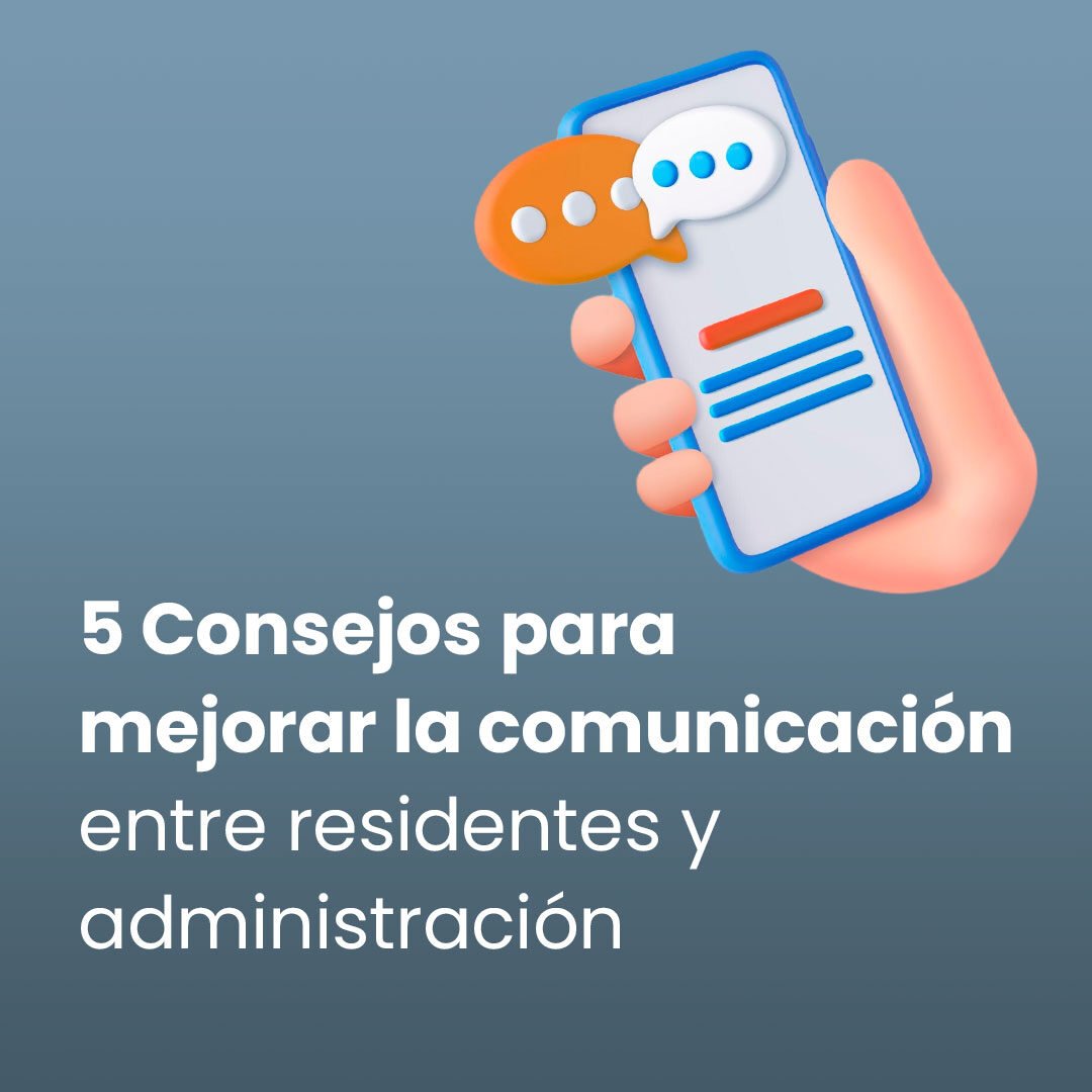 comunicación en comunidades residenciales